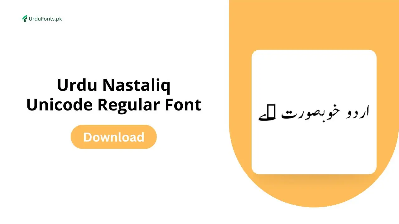 Urdu Nastaliq Unicode Regular